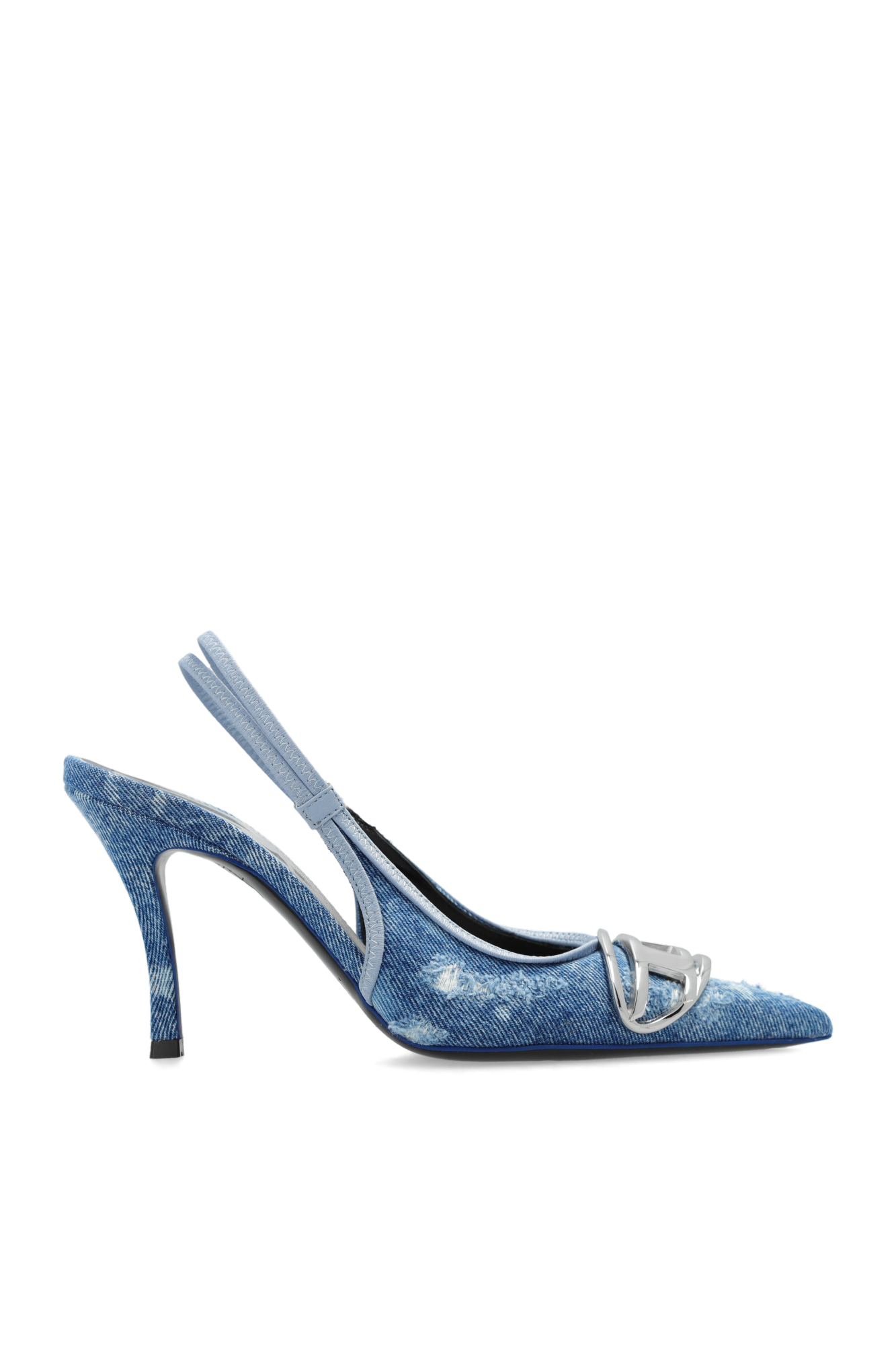 サンダル・ミュール DIESEL FW25 Diesel D-Venus SB Pumps (Y02985 PS288 T6348) Blue 'D-VENUS SB' pumps Diesel - Vitkac AS